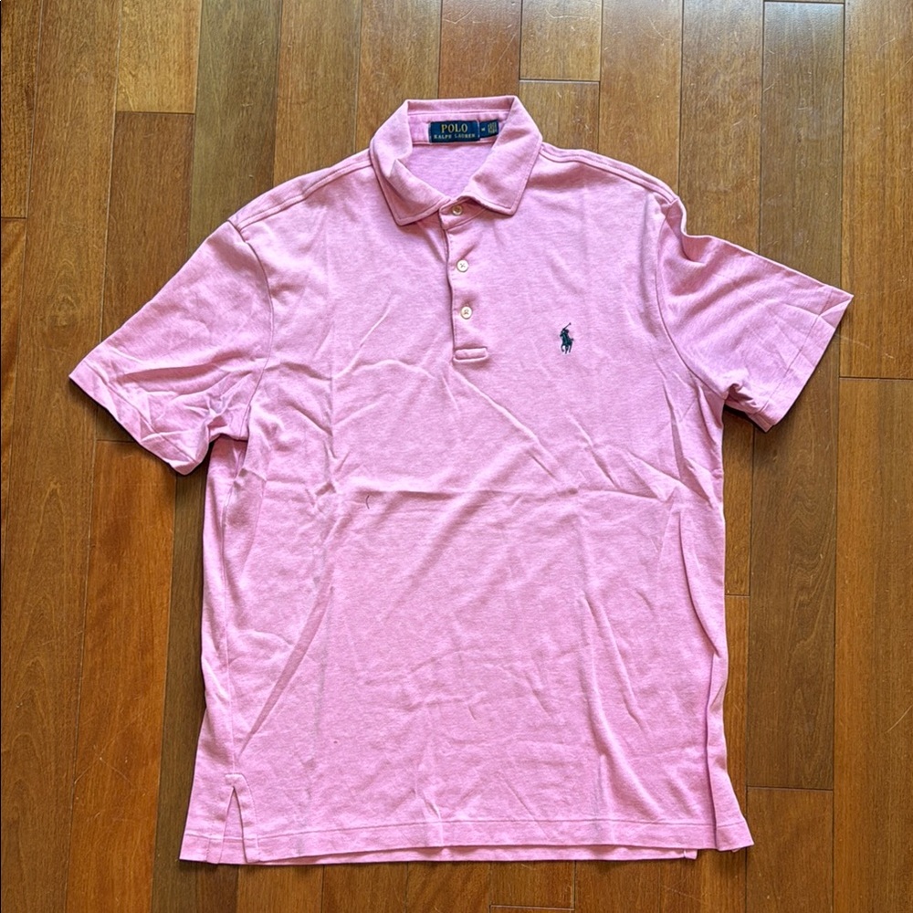 Polo by Ralph Lauren Pink Classic Polo Shirt